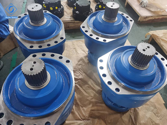 150 R/Min Poclain MS Series Hydraulic Drive Motor MS18 MSE18 For Mini Road Header