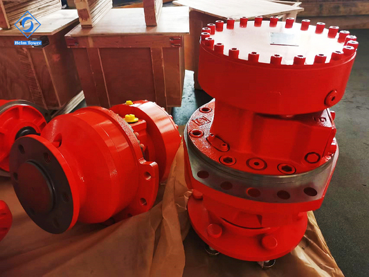 Hydraulics Bosch Rexroth MCR10 Radial Piston Motor High Torque Low Speed For Road Header