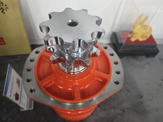 2850-5100 N.m কাস্ট আয়রন হাইড্রোলিক মোটর 100-125r/min এ কাজ করে
