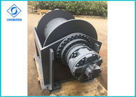 Double Single Drum Industrial Hydraulic Winch Free Fall Anchor For Road Recovery
