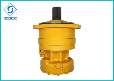 Shaft Type Radial Piston Hydraulic Motor Single Speed Compact Design With B2 Brake