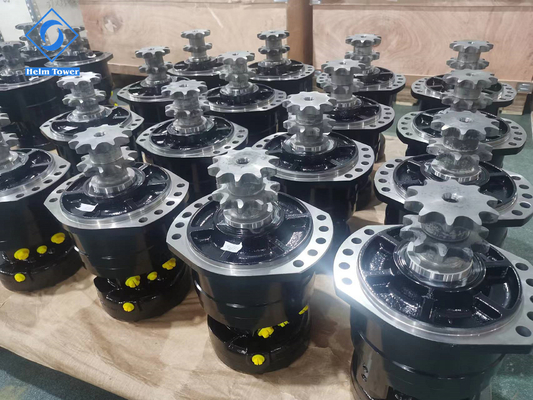 Poclain MSE02 Wheel Hydraulic Gear Motor For Skid Steer Loader