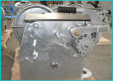 Manual Industrial Hydraulic Winch Barge Connecting Sidewinder / Anchor