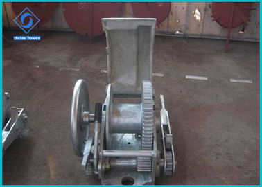 Manual Industrial Hydraulic Winch Barge Connecting Sidewinder / Anchor